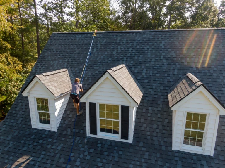 roof inspection checklist-drone footage of roof inspection