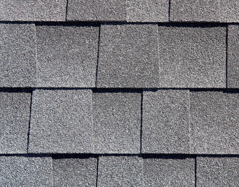 what are roof shingles made of-close up view of architectural shingles