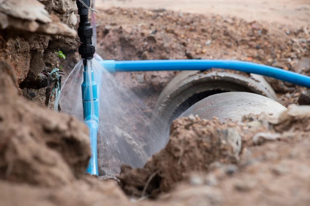 pipe busting in ground