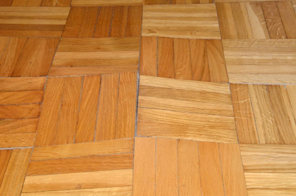 warped wood floor
