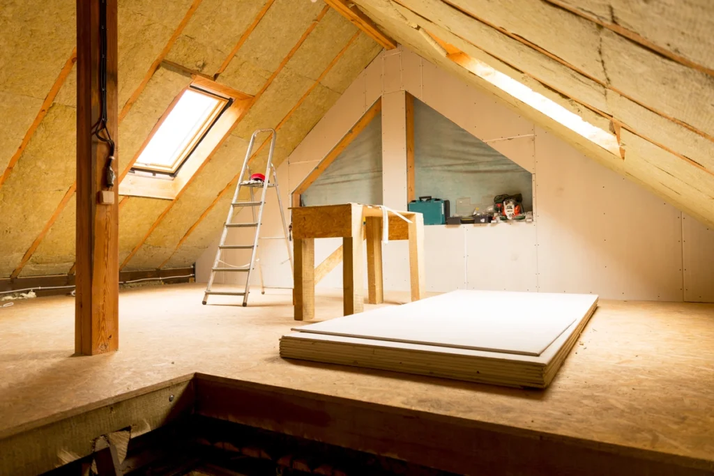 home attic insulation